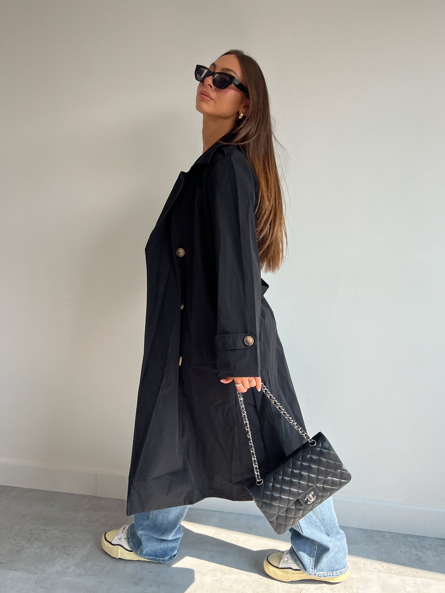 ULTIMATE TRENCH COAT BLACK