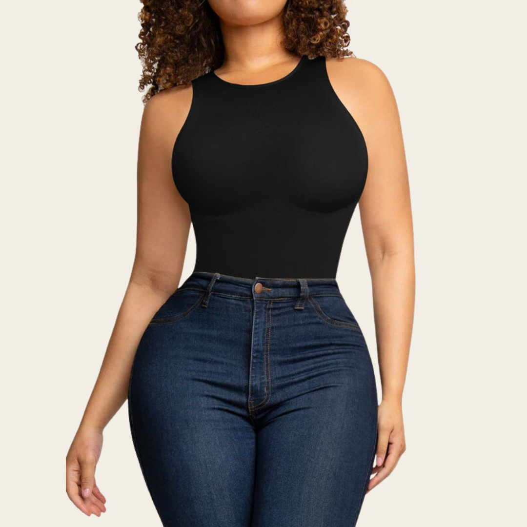 High neck shaping bodysuit 1+1 Free