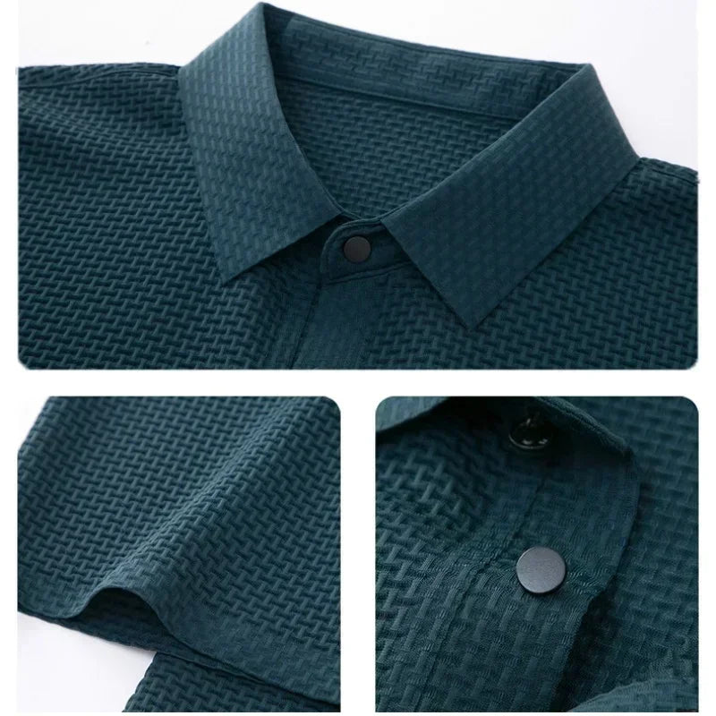 Silk Polo (Anti-Wrinkle)