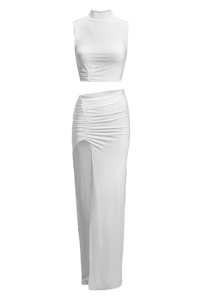 Solange co-ord set white