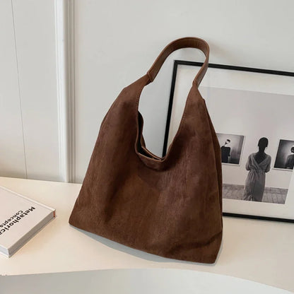 Suede Tote Bag - De trend van nu!