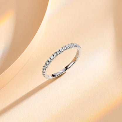 Moissanite Tennis Ring