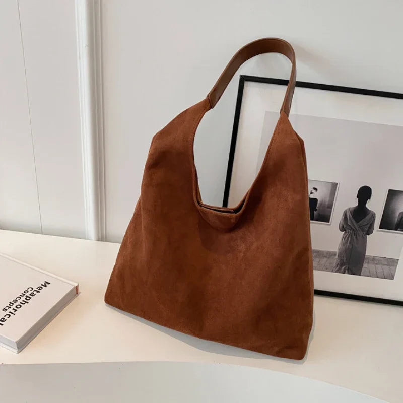 Suede Tote Bag - De trend van nu!