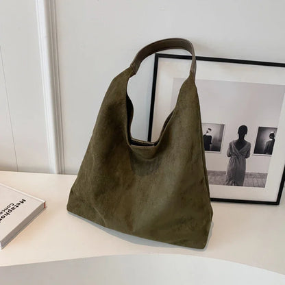 Suede Tote Bag - De trend van nu!