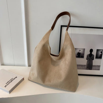 Suede Tote Bag - De trend van nu!