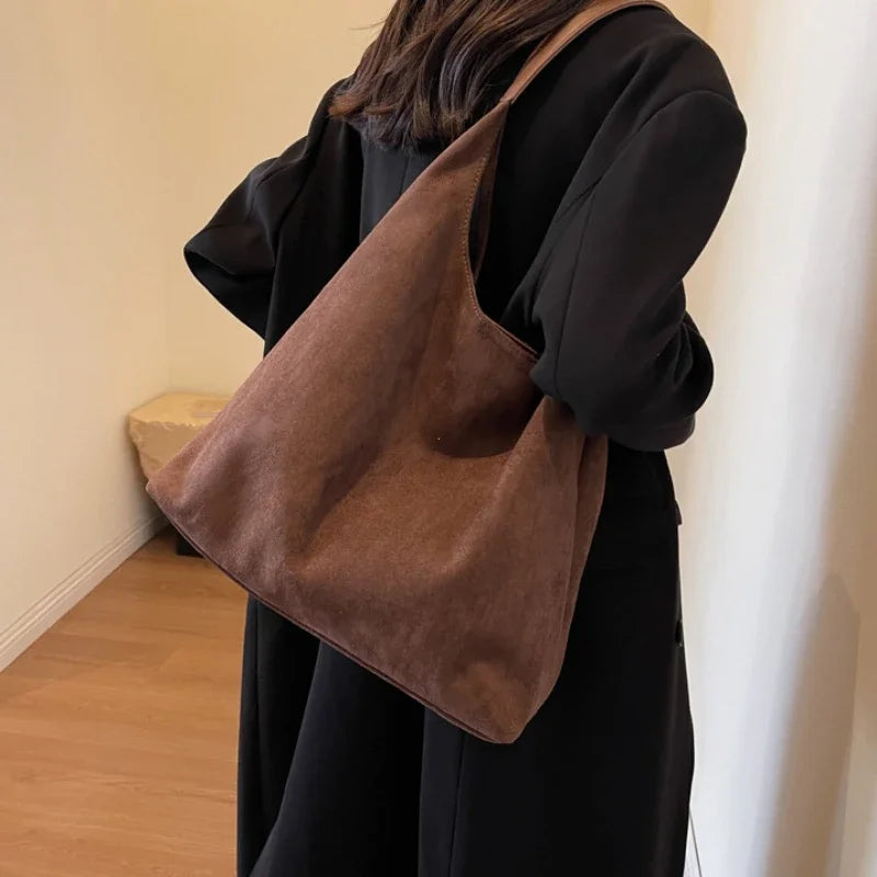 Suede Tote Bag - De trend van nu!