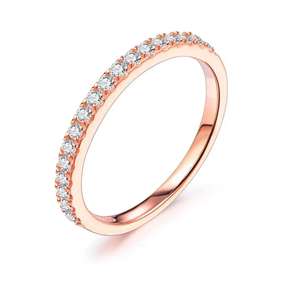 Moissanite Tennis Ring