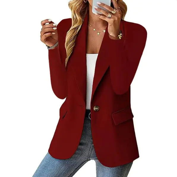 Women’s Polyester Cardigan Jacket